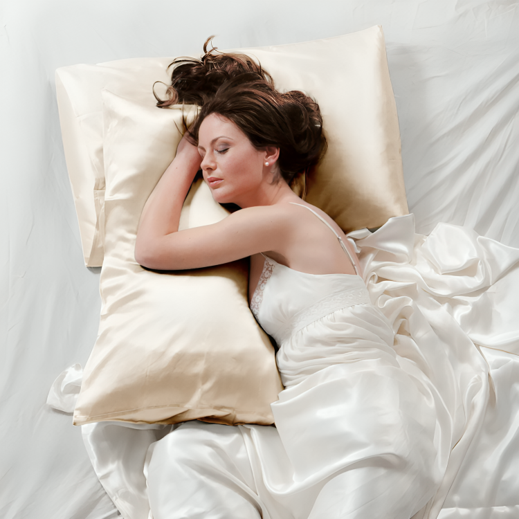 Satin Pillowcase – Ideal for Hair Care, Skin Health & Better Sleep