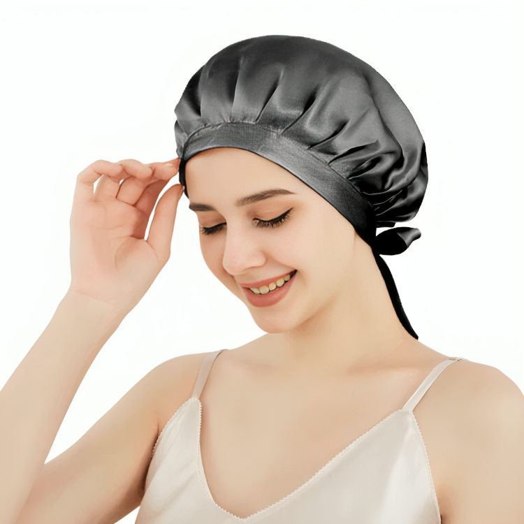 Satin Sleep Cap – Protects Against Hair Damage