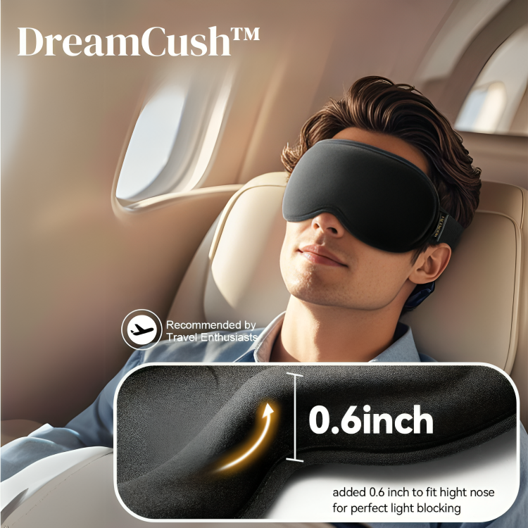 DreamCush – Weighted 3D Sleep Mask