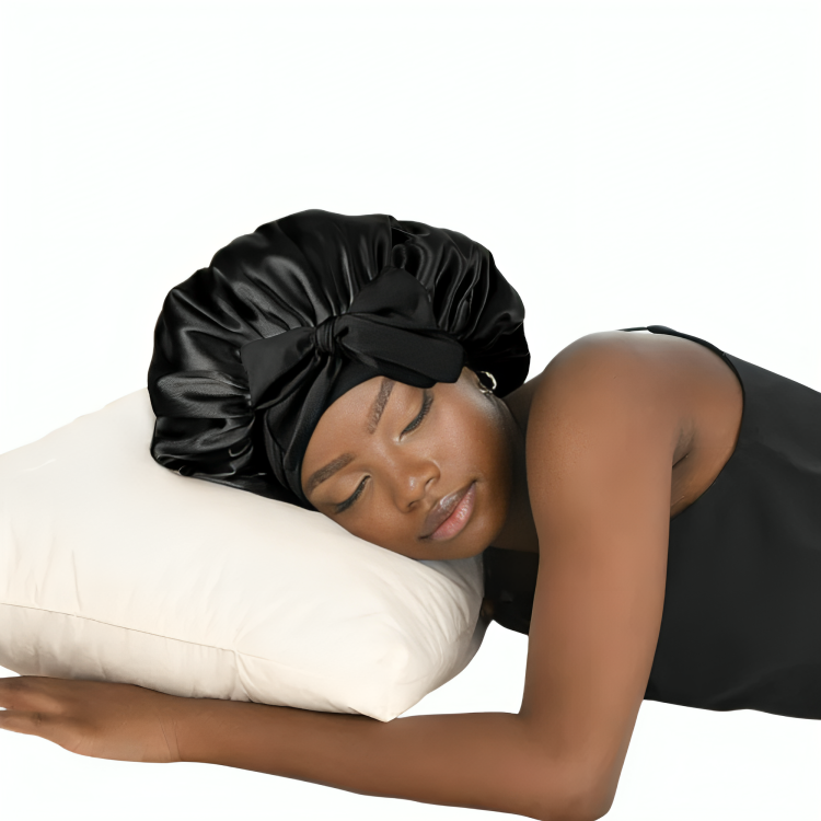 Satin Sleep Cap – Protects Against Hair Damage