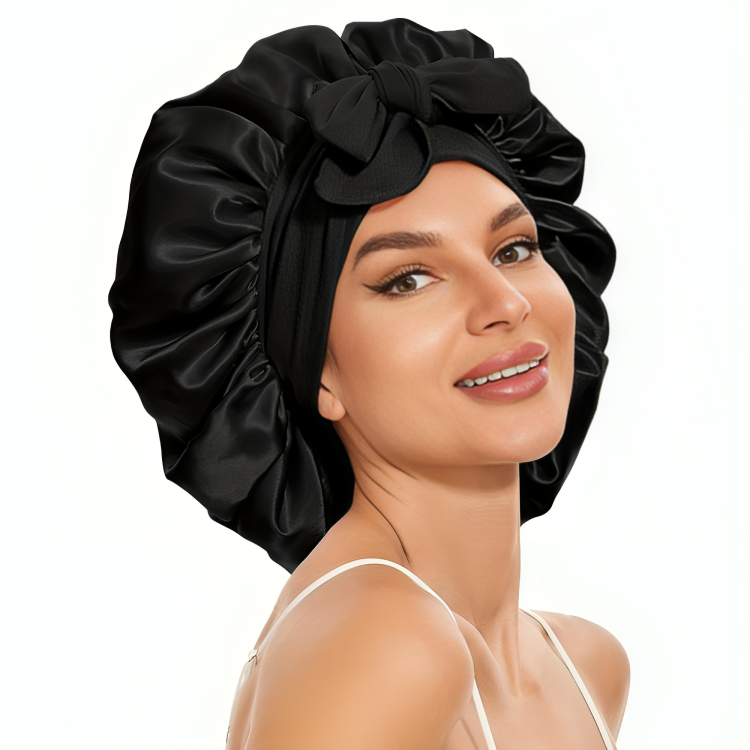Satin Sleep Cap – Protects Against Hair Damage