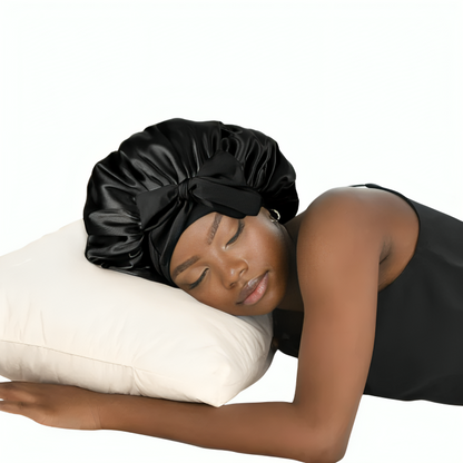 Satin Sleep Cap – Protects Against Hair Damage