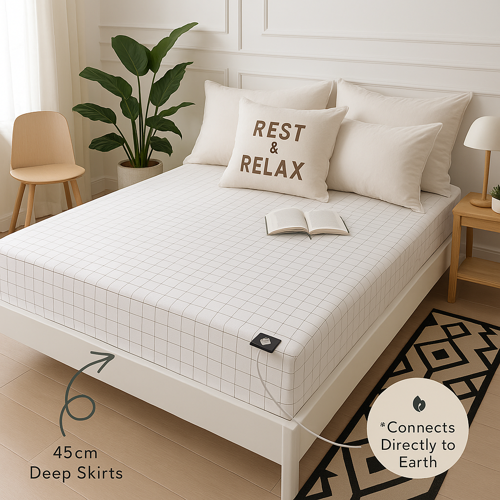 EarthNest - Grounding & Earthing Bed Sheet