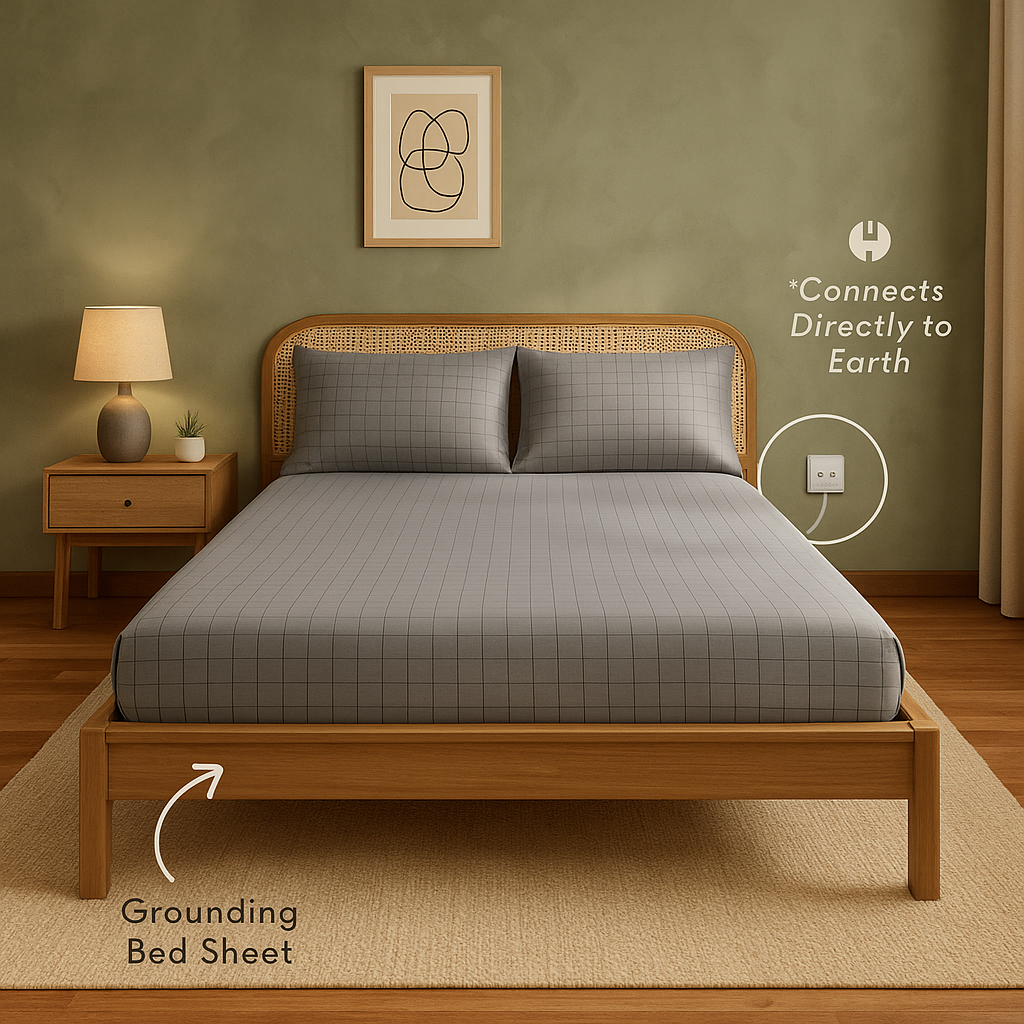 EarthNest - Grounding & Earthing Bed Sheet