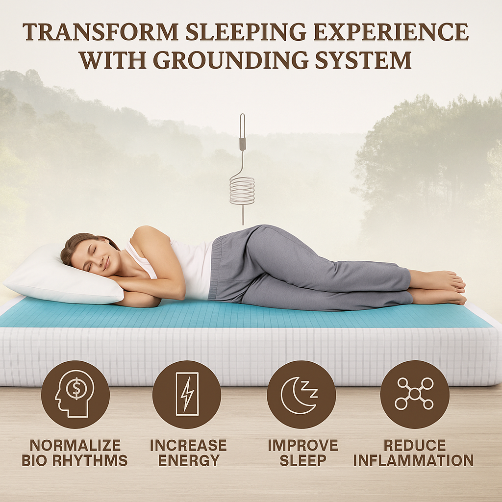 EarthNest - Grounding & Earthing Bed Sheet