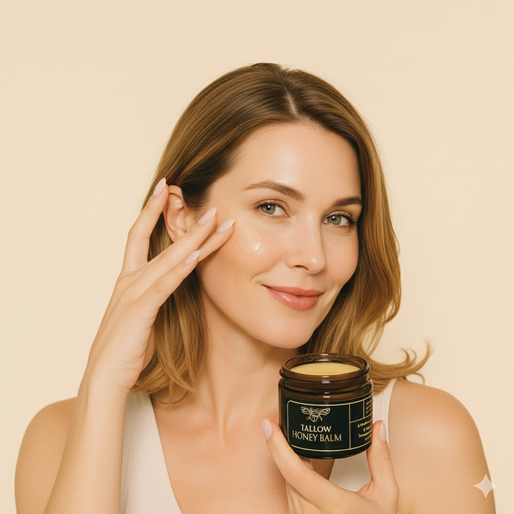 Glow in 3 Seconds With Natural Tallow Balm